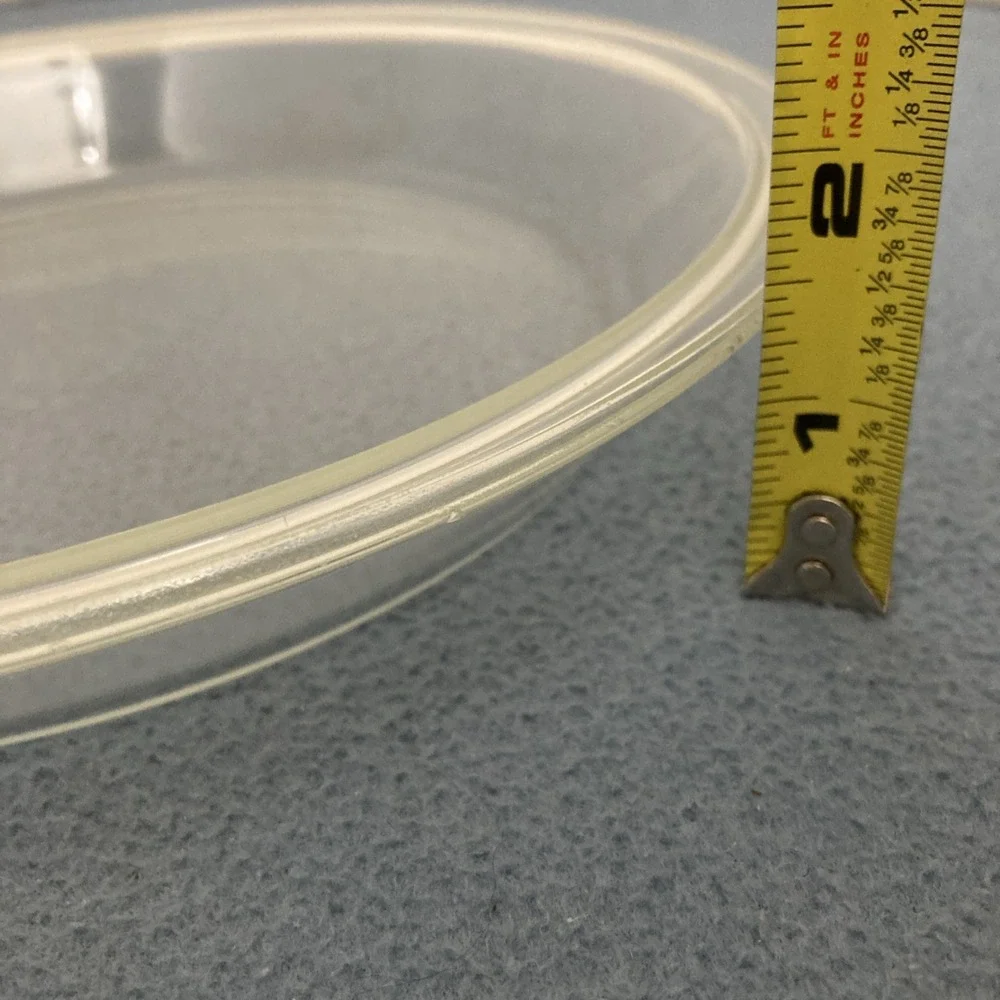 VTG PYREX #209 Clear Glass (Circular Backstamp) 9